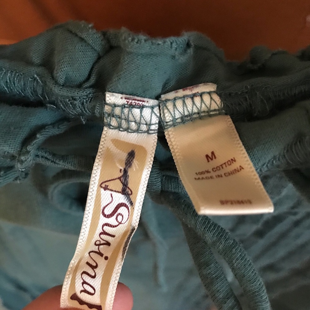 Susina Teal Ruffled Tank Top from Nordstrom Used - Picture 4 of 8